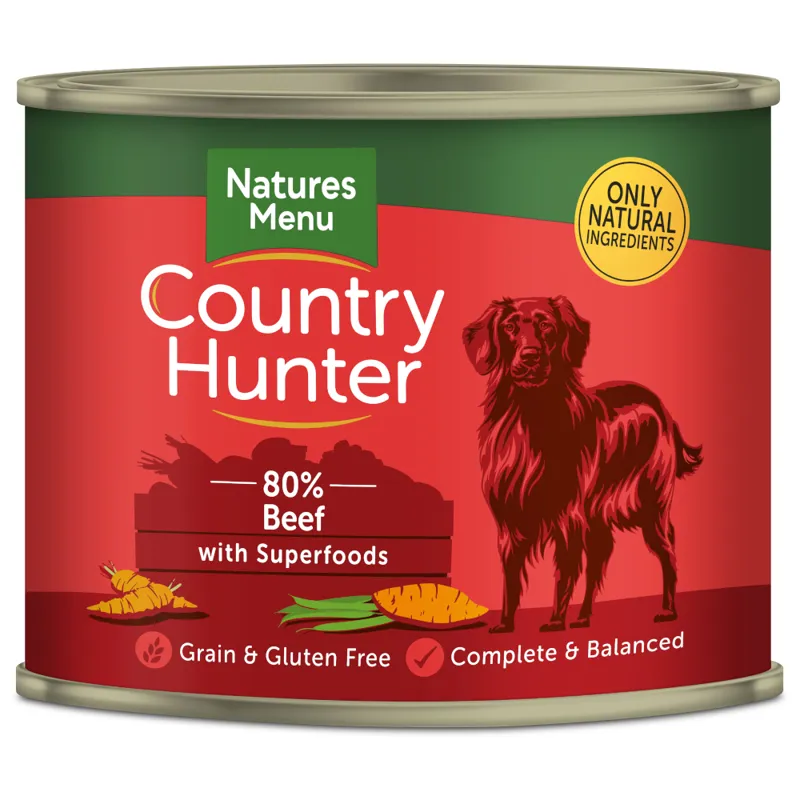 Country Hunter Dog Can Beef 600g
